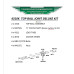 4310K. Deluxe Upper / Top Ball Joint Fitting Kit for Both Sides. C7378