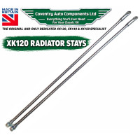 4569. Pair Of XK120 Radiator Adjustable Stays. C3465 x 2 & 552 4569. Pair Of XK120 Radiator Adjustable Stays. C3465 x 2 & 552