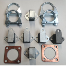 4571. XK140 & XK150 Twin Exhaust Fitting Kit. C495.C3284.1363.C8397