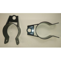 4531. XK120/140 Bolt-on 'A' bracket for handbrake to axle for XK150 disc brake modifications. Part of 7014 Casing