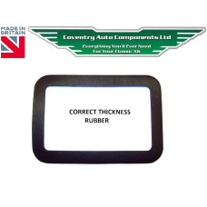 6230. XK120, XK140, XK150 Early, Correct Thick Section Rubber Petrol Fuel Filler Flap Seal. BD4354