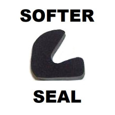 6252. Superior XK140 FHC & OTS Hinge Pillar Seal Strip . BD2045/5