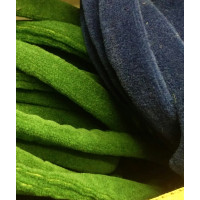 6350DB.  DARK BLUE Moquette or Furflex Door Knock -on Edge Trim for Ramsey Seal