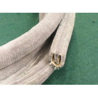 6350F . FAWN  Moquette or Furflex Door Knock-on Edge Trim for Ramsey Seal