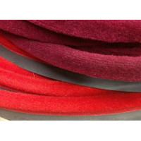 6350R RED Moquette or Furflex Door Knock -on Edge Trim for Ramsey Seal