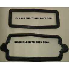 6721. XK150 Seals For Number Plate /  Reverse Plinth (stingray). 3488. 3489