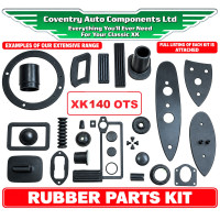 6794. Jaguar XK140 OTS Roadster - Complete Rubber Parts Kit 