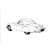 6795. Jaguar XK140 DHC Drop Head Coupe - Complete Rubber Parts KIt