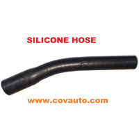 7010SIL. XK120 Plain Black Silicone By-pass Radiator Hose. C3676
