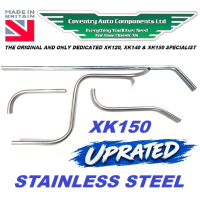 7125. XK150 LATE STAINLESS STEEL Heater Cooling Return Pipe Kit (4 Piece) In Engine Bay. C4400. C4837. C4260\7. C13232 .C14324 7125. XK150 LATE STAINLESS STEEL Heater Cooling Return Pipe Kit (4 Piece) In Engine Bay. C4400. C4837. C4260\7. C13232 .C14324
