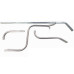 7137SILSSK2. XK150 FULLY SHAPED SILICONE COOLING HOSE SET with LATE STAINLESS STEEL HEATER PIPES