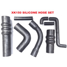 7137SIL. XK150 FULLY SHAPED SILICONE HOSE SET  OF WATER HOSES 