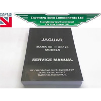 9000. DIGITALLY REMASTERED Jaguar Combined Workshop Service Manual MK7, XK120, XK140 & XK150