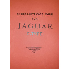 9031. Jaguar C -TYPE SPARE PARTS BOOK Catalogue . A unique Soft Cover Book  