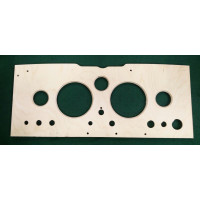 9270E. XK150 OTS Roadster Wooden Dashboard  Centre Panel Early, BD15762