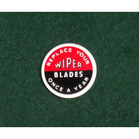 9301. Trico Screen Washer Bottle Sticker Round