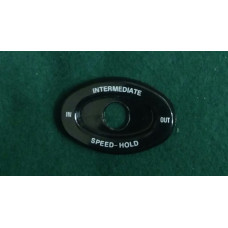 9381 XK150 ESCUTCHEON PLATE FOR INTERMEDIATE SPEED HOLD