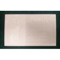 9419 XK150 Tecalemit Decal On Oil Filter Cannister 