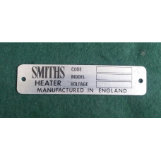 9421. Smiths Heater Plate on Motor Lid 