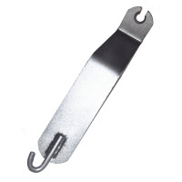 9506. XK120 Spare WIRE WHEEL Long Hold Down Clamp Bar / Hold Down Strap BD7766