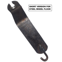 9509 XK120 Spare STEEL WHEEL Short CLAMP Bar   / Hold Down Strap.  BD4515