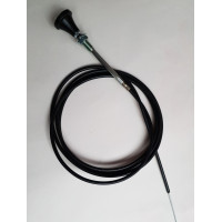 9560 XK140 Bonnet Pull Cable With Black Knob , BD2954