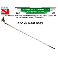 9670. XK120 Boot Lid Trunk Stay Prop Rod and Bracket BD4327. BD3393