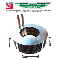 9730. XK120 & XK140 DHC & OTS Uprated, (2.5 inch deep) Round Heater /Demister Matrix Replacement