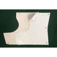 9743. XK150 Heatshield, Left Hand Seat Pan with rivets. BD9010
