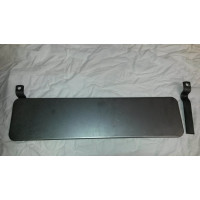 9784.  XK120 English Front Number Plate Panel including Brackets. C3236