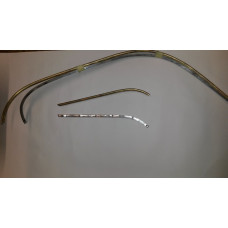 9856. XK120 & XK140 & XK150 Drop Head Coupe LOWER HOOD BEADING SET.  Bead Set of 4 pieces. BD13462 to BD13465