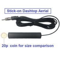 5007. Concealable / Dashboard Mount AM / FM Stereo Aerial. Stick-on Aerial / Antenna