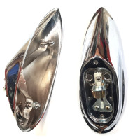 5035PLP. XK140 & XK150 EARLY  Original Plinths Restored  PAIR. 574654. 574655