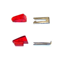 5120E.  Red Triangular Visual Tell Tale Side Lights Indicator Kit. C4691. LUCAS 573449