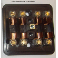 5140.  XK120/140/150 lucas SF4 Design 4-Fuse Box Base C2531. C2829