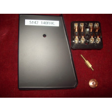 5142. XK140 FHC Fixed Head Coupe Correct  Fuse Box Cover - XK140 FHC Model Only . C9601