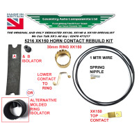 5216.  XK150 Horn Contact Assembly Repair Kit (Inc. Rotors ). C8153. C8156. C8761. C8158. C8159.C12823. C10319. C10320