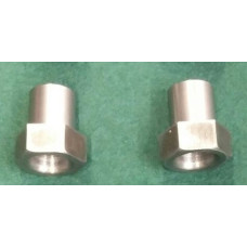 5274x2. Pair of XK140 & XK150 Long Extension, Tube- nut for Fog / Spot Light Lamp. C8295/6. Lucas180377