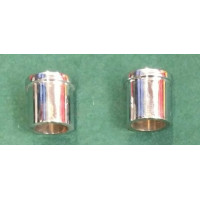 5282x2. XK140 & XK150 Chrome Spot / Fog Lamp Distance Collar. Riser in Plinth Grommet . BD14162. BD9240