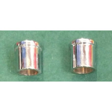 5282x2. XK140 & XK150 Chrome Spot / Fog Lamp Distance Collar. Riser in Plinth Grommet . BD14162. BD9240