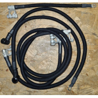 5355. XK120 Battery Lead Set (Braided). C2778. C2833. C2834/1 . C5645