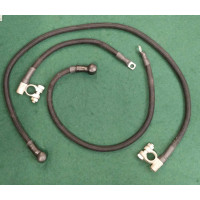 5356. XK140 DHC & OTS  Braided Battery Lead Set for 12v Battery . C5535. C5539