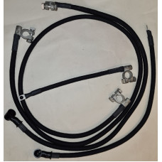 5357. XK140 Fixed Head Coupe 4-piece  Battery Lead Set (Braided) . C5539. C9152. C9153