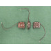 5444. XK140 & XK150 Wiring Adapter for REPRODUCTION  'J' LAMP . Euro 3-Pin Spade Connector for Halogen P43T Bulbs  ONLY