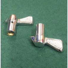 5540. XK120 Late & XK140 & XK150 Chrome HEADLIGHT LEVER / Knob for Headlight Switch. C5481