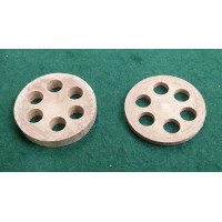 5611 x 2. Ignition Plug Lead Cable Separator, Round  Fibre Thick. C4983