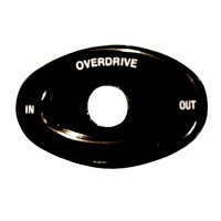 5691. XK150 Electrical Overdrive Switch Plastic Escutcheon. C13008 5691. XK150 Electrical Overdrive Switch Plastic Escutcheon. C13008