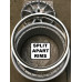 BBS20.  SET OF 4 STAINLESS STEEL  TRIM RINGS ONLY. SUIT  BBS  20 INCH ALLOY WHEELS AS FITTED TO  JAGUAR XK8 / XKR /X100 1996-2006