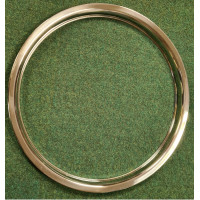 BBS21. A SINGLE STAINLESS STEEL TRIM RING FOR  BBS 20 INCH ALLOY WHEEL AS FITTED TO JAGUAR XK8 / XKR /X100 1996-2006