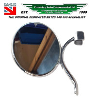 SE115RL XK120 & XK140 Special Roadster OTS Round Pillar Mirror, Left hand side SE115RL XK120 & XK140 Special Roadster OTS Round Pillar Mirror, Left hand side